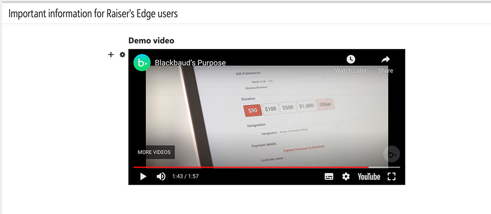 Add video to SmartPAGES