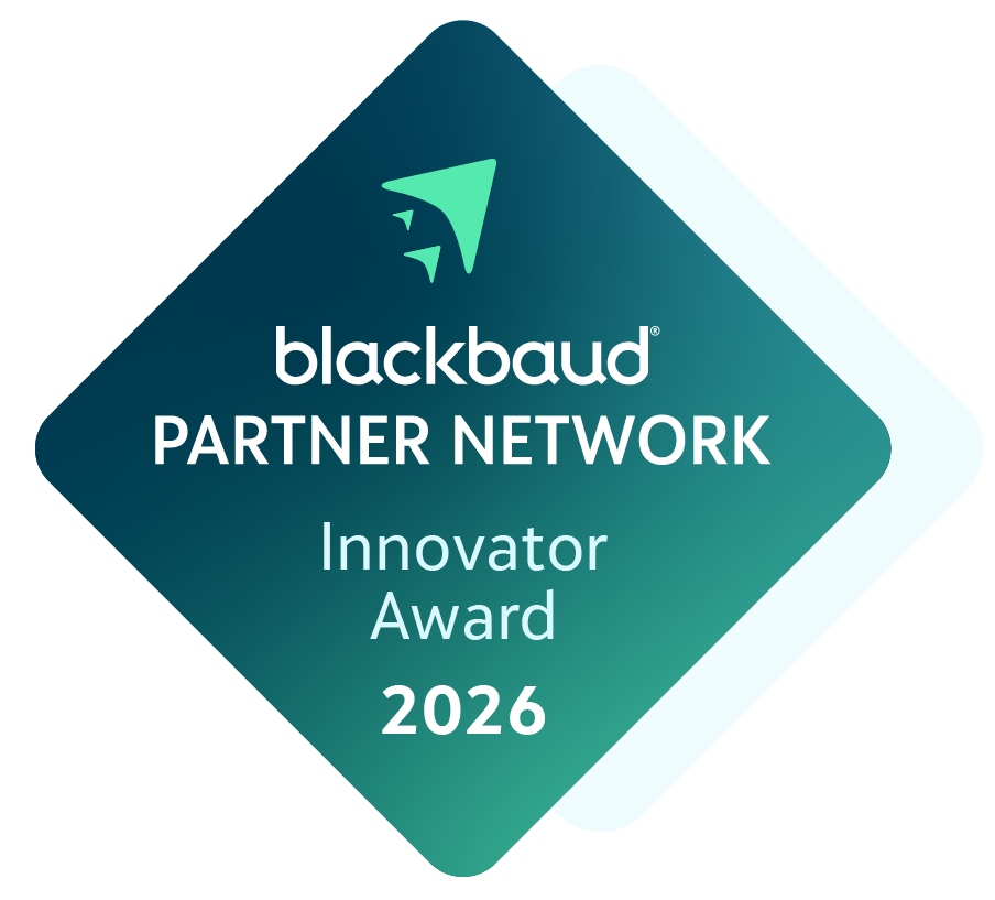 Blackbaud Partner Network Innovator Award 2026 badge
